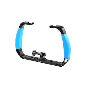 Puluz Underwater Diving Rig for Action Cameras (Blue)