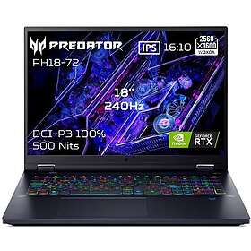 Acer Predator Helios 18 PH18-72 NH.QP5EF.003 18" i9-14900HX 32GB RAM 2TB SSD RTX 4080