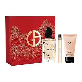 Giorgio Armani Si Parfymset (100ml edp, 10ml edp, 50ml parfymerad kroppslotion)