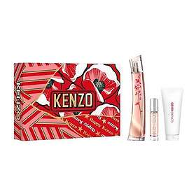 Kenzo Flower Ikebana Parfymset (75ml edp, 75ml parfymerad kroppslotion, 10ml edp