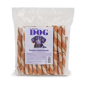 My favourite DOG Dental twisted stick, Chicken Flavor 100-pack