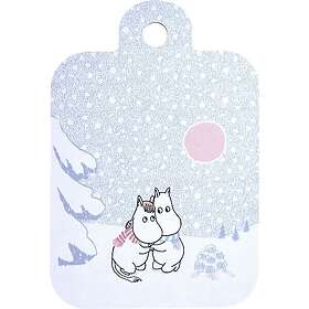 Muurla Mumin skärbräda Let it snow 21x31 cm 