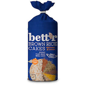 bett'r Bett´r Brown Rice Cakes 7 super seeds, eko 120g