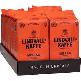 Lindvalls Kaffe Mellanrost 12x450g