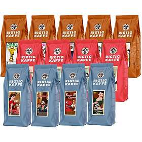 Rigtig Kaffe Mixpaket 13 varianter