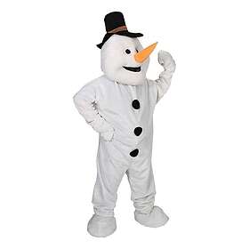 Snögubbemaskot Deluxe Maskeraddräkt