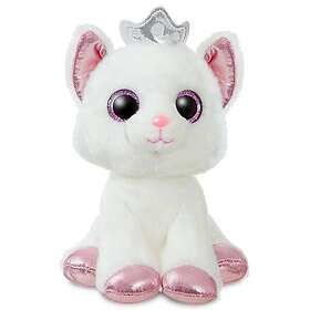 Cat white soft Gosedjur 18cm