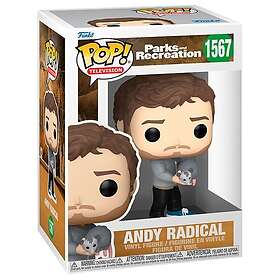 Funko POP figure Parks and Recreation Andy Radical