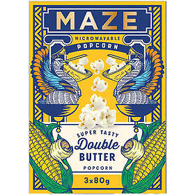 Maze Popcorn Double Butter 3x80g