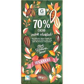 Garant Mörk Choklad 70% Kakao 100g