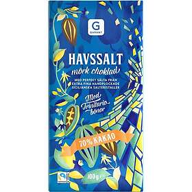 Garant Havssalt Mörk Choklad 70% Kakao 100g