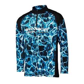 Savage Gear Marine UV Long Sleeve Tee, Sea Blue XL