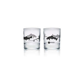 Wingo Outdoor Low Ball Glass Trout Flies 2-pack