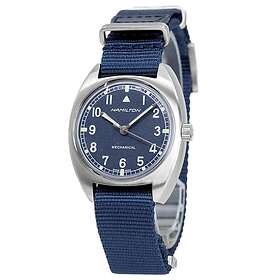 Hamilton H76419941 Khaki Aviation Blå/Läder Ø36 mm