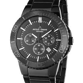 Jacques Lemans 1-2166B Colmar Svart/Keramik Ø43 mm