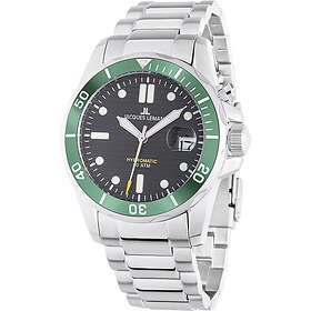 Jacques Lemans 1-2170K Hybromatic Svart/Stål Ø41 mm