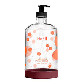 Kinfill Handtvål med glasdispenser 375ml santal & cedar