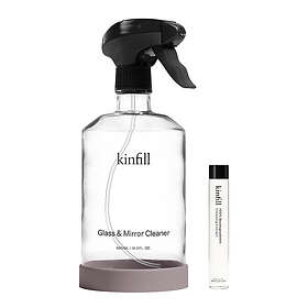 Kinfill Startkit rengöringsspray glas och spegel 500ml brune