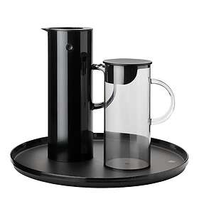 Stelton EM77 3 delar termoskanna 1l, kanna 1,5l & bricka