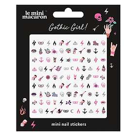 Le Mini Macaron Nail Stickers Gothic Girl