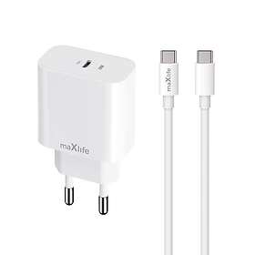 Maxlife QC MXTC-06 20W USB-C med Kabel PD