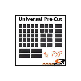 Corepad PXP Universal Pre-Cut Grips för Tangentbord och Gamingmus Black