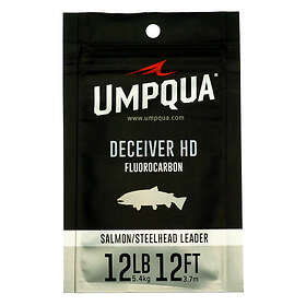 Umpqua Deceiver HD Salmon & Steelhead Fluorocarbon Leader 12ft 8lb/0,254mm