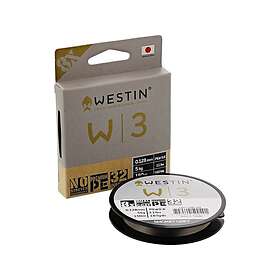 Westin Fishing W3 8 Braid 150m/165yds Smokey Grey 0,10mm 3,5Kg 8Lbs Pe0.4