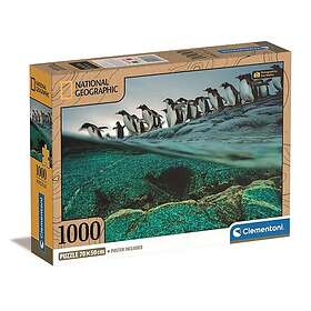 Clementoni Pussel National Geographics Gentoo Penguins, 1000 bitar