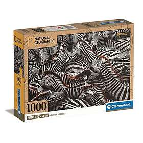 Clementoni Pussel National Geographics Zebras, 1000 bitar