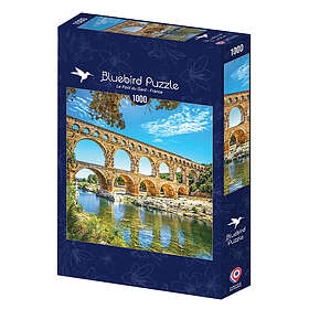 Bluebird Puzzle Pussel Le Pont du Gard France, 1000 Bitar