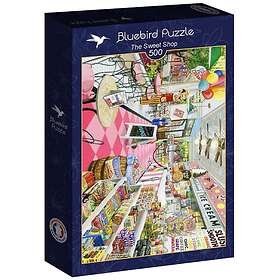 Bluebird Puzzle Pussel The Sweet Shop, 500 bitar