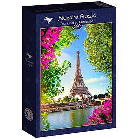 Bluebird Puzzle Pussel Tour Eiffel au Printemps, 500 bitar