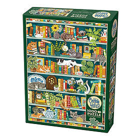 Cobble Hill Den kattiga bokhyllan 1000 Bitar