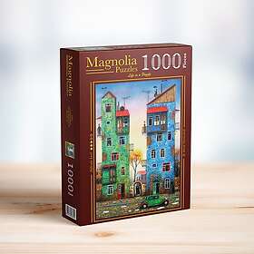 Magnolia Puzzles Höstregn 1000 Bitar