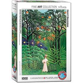 Eurographics : Henri Rousseau Woman Walking in Exotic Forest (1000)