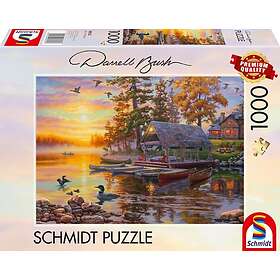 Schmidt : Darrell Bush Boathouse With Canoes (1000)