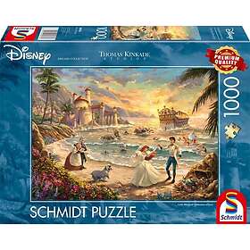 Schmidt : Thomas Kinkade Studios Disney, Little Mermaid Celebration of Love (100