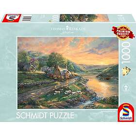 Schmidt : Thomas Kinkade Studios Daybreak at Emerald Valley (1000)