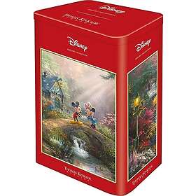 Schmidt : Thomas Kinkade Studios Disney, Mickey and Minnie Sweetheart Bridge (500)