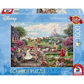 Schmidt : Thomas Kinkade Studios Disney, Cinderella Happily Ever After (1000)