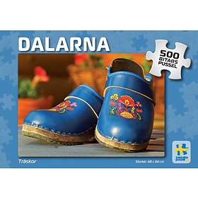 Svenskapussel Dalarna Träskor 500 Bitar