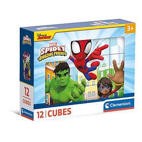 Clementoni Block Puzzle Spidey and His Amazing Friends 12pcs. Block