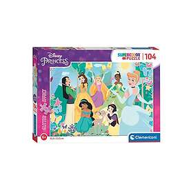 Clementoni Glitter Puzzle Disney Princess 104pcs. Golv