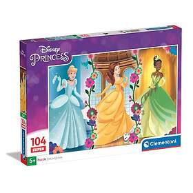 Clementoni Jigsaw Puzzle Super Color Disney Princess 104pcs. Golv