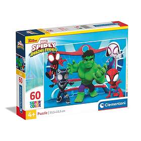 Clementoni Jigsaw Puzzle Super Color Marvel Spidey 60 pcs. Golv