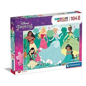 Clementoni Maxi Puzzle Disney Princess 104st. Golv