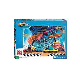 Clementoni Jigsaw Puzzle Super Color Hot Wheels II 104pcs. Golv