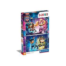 Clementoni Jigsaw Puzzle Super Color PAW Patrol 2x20 pcs. Golv