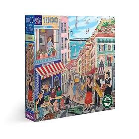 Eeboo Puzzle 1000 pcs Lisbon